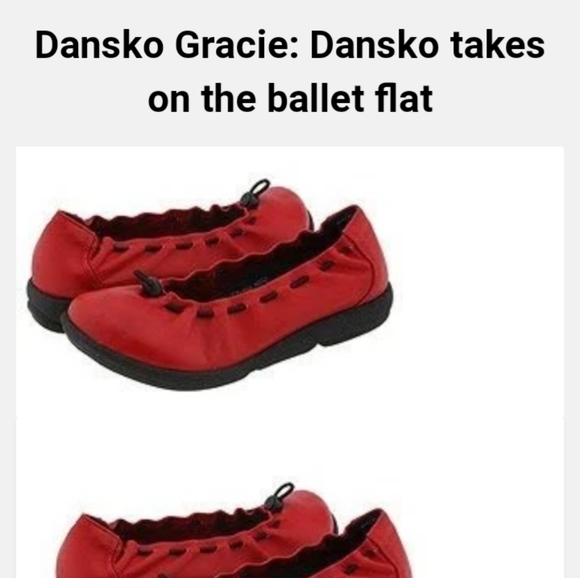 Dansko GRACIE  Round Toe Ballet Flats - Picture 2 of 6